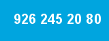 926 245 20 80